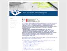Tablet Screenshot of nctarch.com.au
